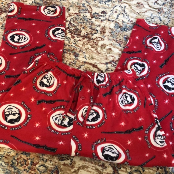 A Christmas Story Mens Pajama Bottoms - Picture 2 of 3